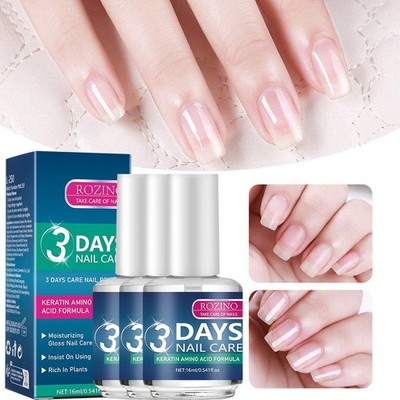 10/8Pcs 3 Days Nail Care - Keratin Amino Acid Formula Superior Nail Nourish 16ML