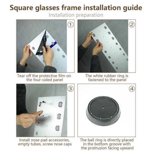 Sunglass Stand Rotating Retail Rotating Optical Frame Display Case Showcase - Picture 3 of 11