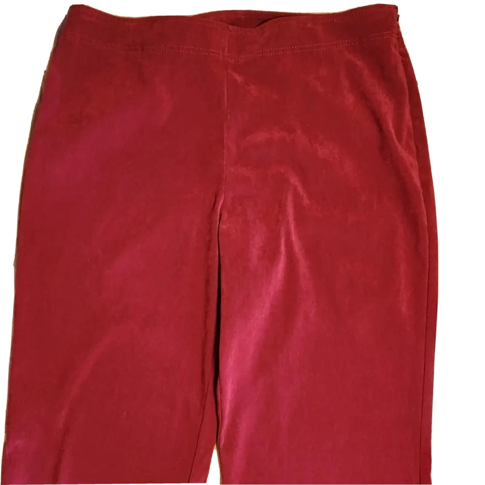 Pantalones de gamuza con cremallera lateral lisos ANNEX para mujer talla 16 CASUAL CORNER ANNEX Foto 2 de 4