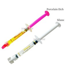 Ultradent Porcelain Etch 9% Hydrofluoric Silane Dental Bond Veneer Crowns
