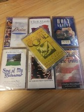 LOT OF 7 NEW SEALED PRAISE WORSHIP CASSETTES HOLY INSPIRATION BB 
