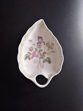 Vintage Royal Doulton Camilla Leaf Trinket Dish - 1990 Royal Doulton H.5185