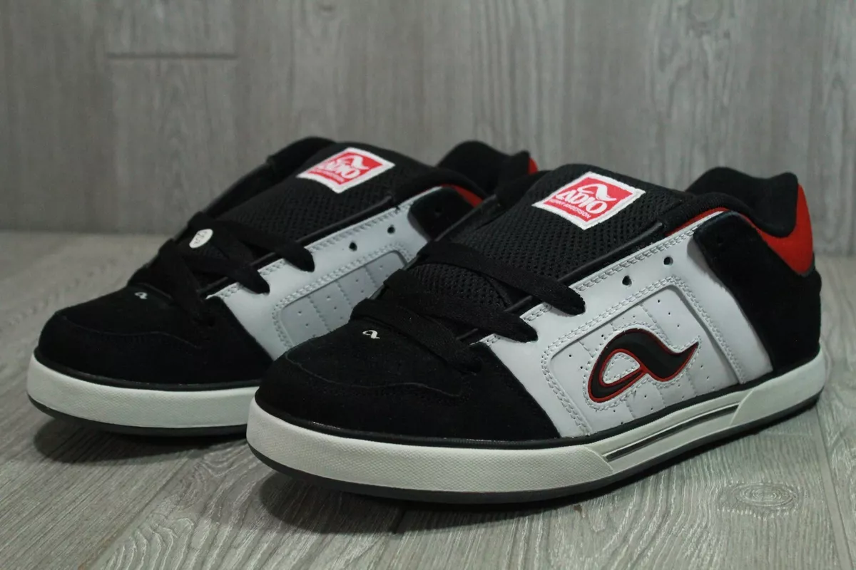 superficie Descubrir As New Rare Vintage Adio Kenny v2 Skate Shoes 2010 Black White Red Mens 8.5  OSS | eBay