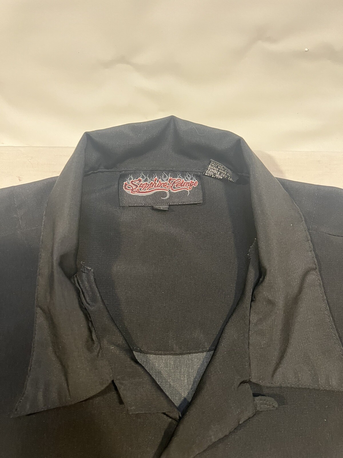 Bald Eagle Button Down Shirt Men Large Motorcycle… - image 9