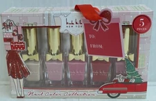Nicole Miller New York 5 Piece Nail Polish Collection Holiday Gift Set