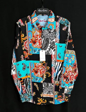 Robert Graham THE WALL 328 Embroidered Large NWT Classic Fit FREESHIP L