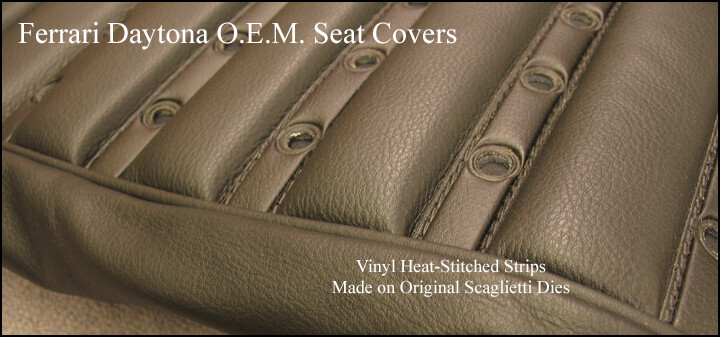 Ferrari Daytona Seat Cover Kit & Door Panel Kit