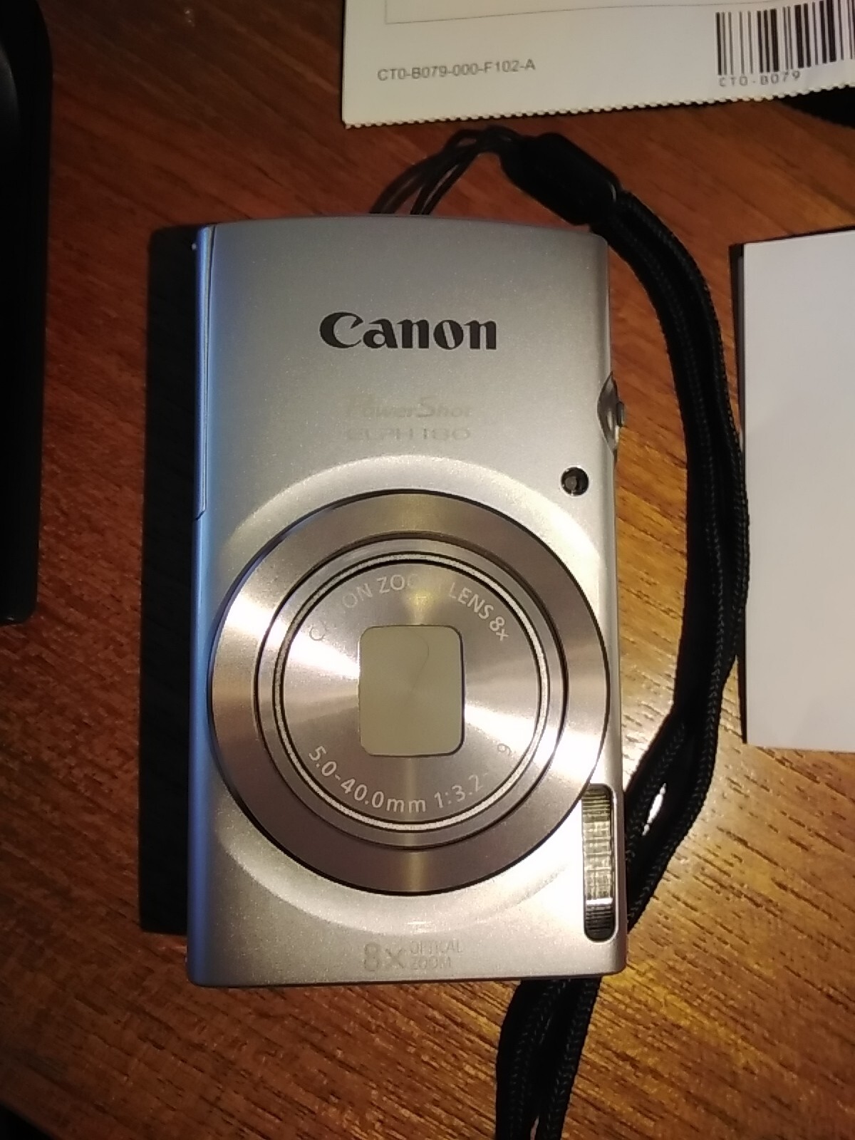 Canon PowerShot ELPH 180 20 Megapixel Digital Camera Silver eBay