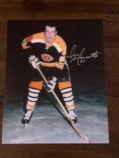 Boston Bruins Don Marcotte  Autographed 8x10 Photo 