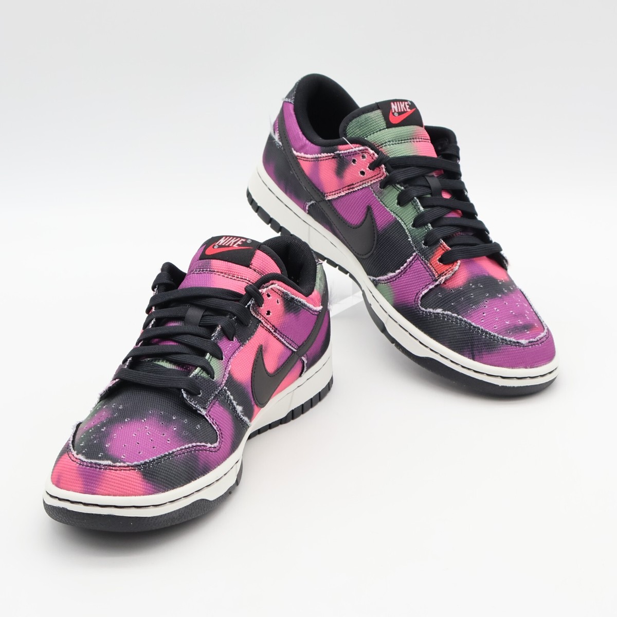 DM0108-002 Nike Dunk Low Graffiti Pink Black Sage Ash Green