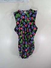 GK Elite Sportswear Leotard Size M Multi Colors Back Hook