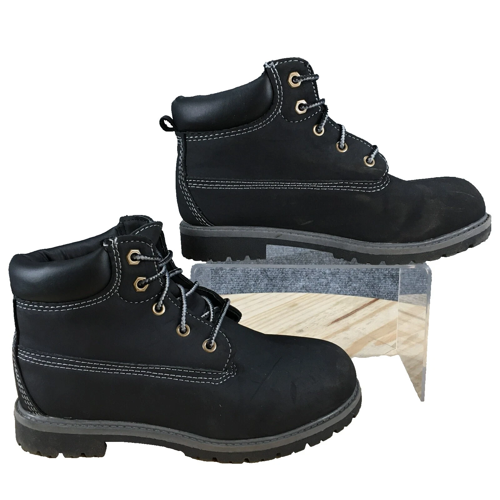 Cuero sintético Faded Glory Botas Zapatos unisex para niños