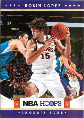 Robin Lopez 2012-13 Panini NBA Hoops Basketball Base Card #207 Phoenix Suns