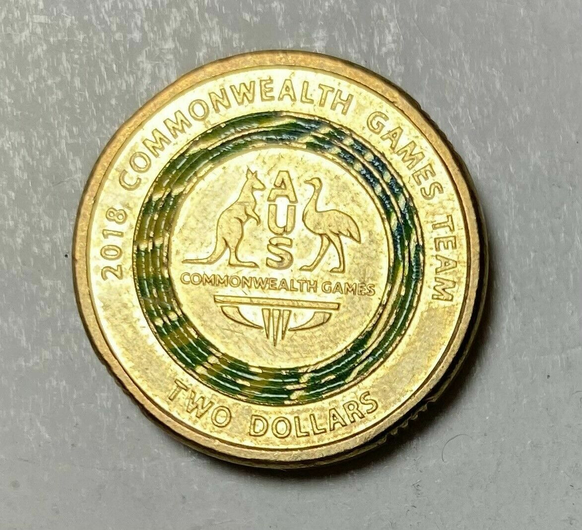 Australian 2 Dollar Coin 2018 Invictus Games