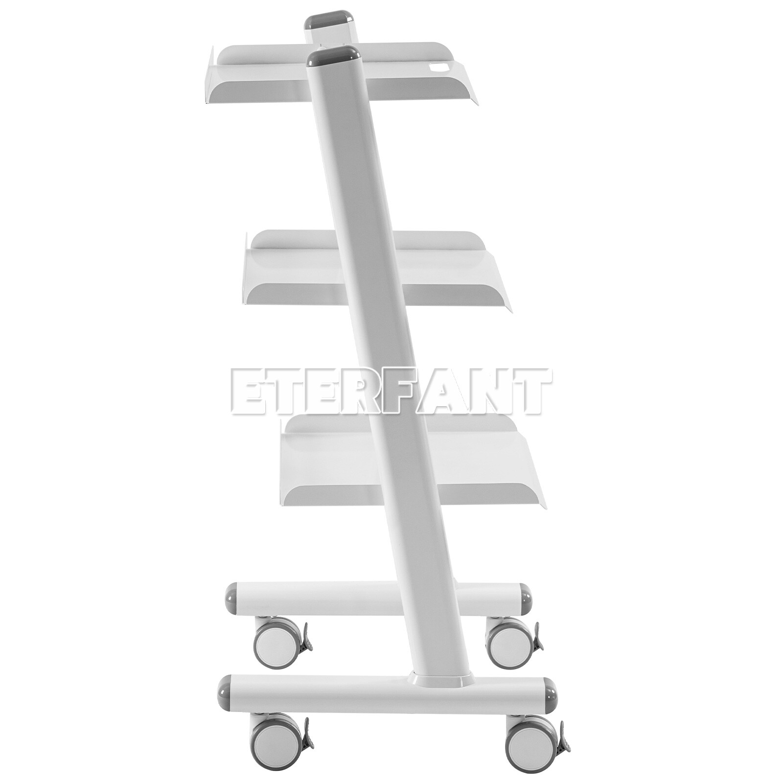 ETERFANT 3 Tiers Medical Tool Cart Dental Trolley Cart Mobile Instrument Cart