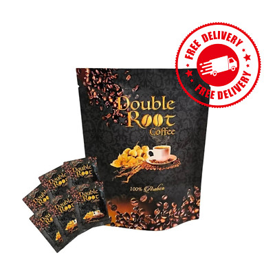 6X DOUBLE ROOT COFFEE SUPERLIFE Stamina Libido Men Arabica Free Ship Sexual Cafe