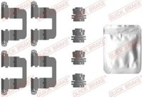 Original Quick Brake ZubehöRsatz Scheibenbremsbelag 109-0106 FüR Honda