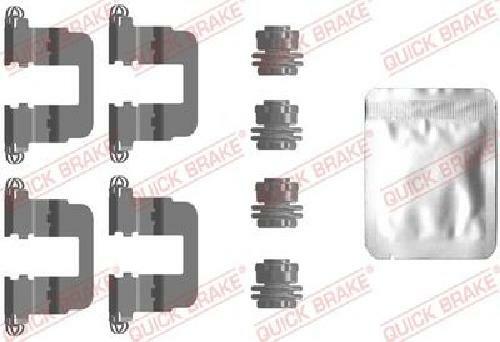 Original Quick Brake ZubehöRsatz Scheibenbremsbelag 109-0106 FüR Honda-image