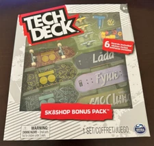 Tech Deck Sk8shop Bonus Pack "Plan B" Mini Skateboards 6 Pack Sealed NEW
