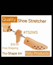 Shoe Stretcher TS2WS, S, M, L, XL Extended length, Polly Products Tru-Shape tm