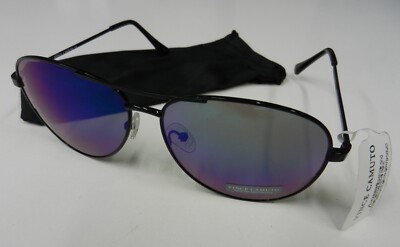 Vince Camuto HSVCM1016 VM543 Black Aviator Sunglasses NEW