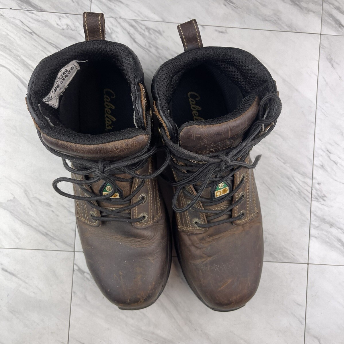 Cabelas Mens Size 8.5 D Roughneck Ledger 6