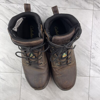 •Cabelas Mens Size 8.5 D Roughneck Ledger 6\