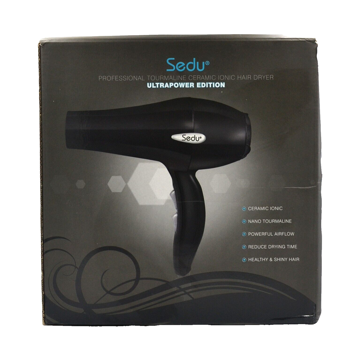 Tourmaline Ceramic Ionic Allure Best Hair Dryer Sedu Professional