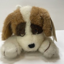 RUSS BERRIE Co Plush Stuffed Animal Dog 11" TINKER Saint Bernard Puppy