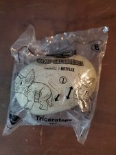 McDonald's Happy Meal Toys Jurassic World Camp Cretaceous 8 Triceratops, New