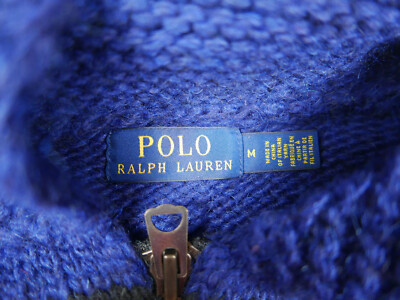 Polo Ralph Lauren Sweater Respect Wildlife Cardigan Country Wool