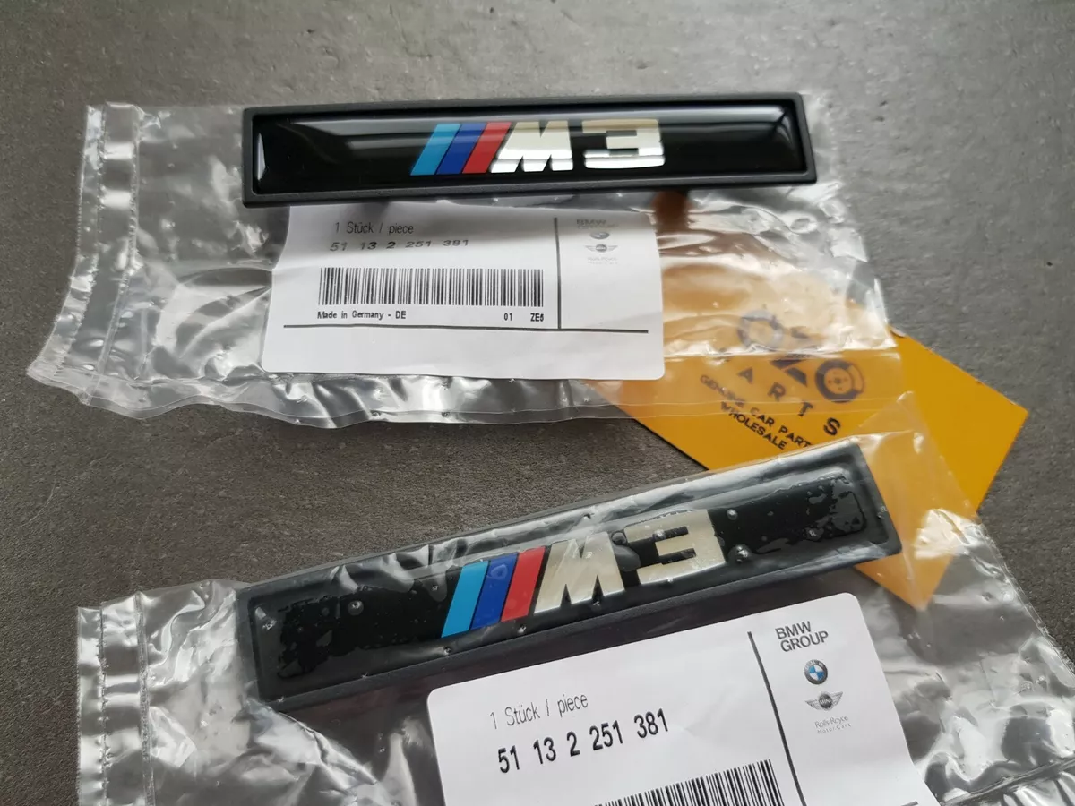 2x Genuine BMW 3