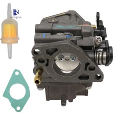 For HONDA BF15 BF 15A Outboard Motor CARBURETOR 16100-ZV4-D22 W/Filter & Gaskets