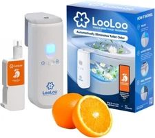 LooLoo Touch Free Automatic Toilet Air Freshener