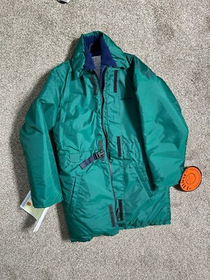 Stearns Boat/ Ice Fishing Jacket Floating Waterproof Insulated Adult Small Green
