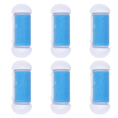 6Pcs Replacement Roller Refill Heads For Amope Pedi Electronic Foot File