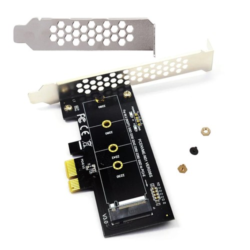 PCI-Express 1X to M.2 NGFF Adapter Card PCIE 3.0 X1 to NVME SSD M2 Support 2242 - Picture 5 of 14