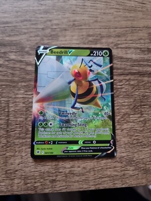 Pokémon TCG Beedrill V Schwert & Schild - Astral Radiance 001/189 Holo Ultra Rare