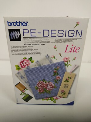 Brother PE-DESIGN Lite Sticksoftware Software zum erstellen vom  Stickmustern