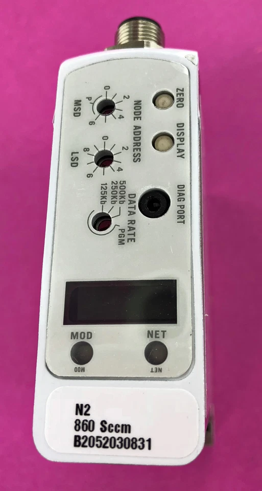 Brooks GF125CXXC Mass Flow Controller GF125C-922835 860 SCCM N2 MFC GF125C - Image 4 of 4