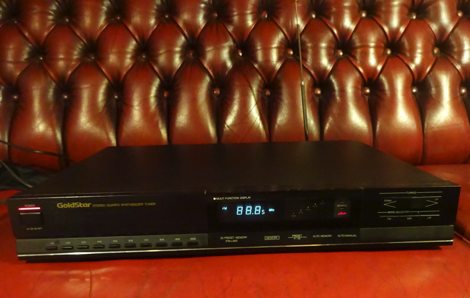 GOLDSTAR GST 9320 Tuner inkl. Antennenmodul GUTER ZUSTAND