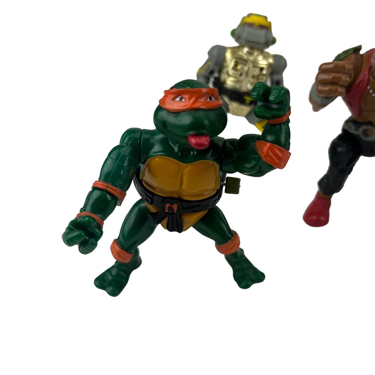 Lot 5 Figurines Tortues Ninja 10 Cm - Playmates Toys 1990