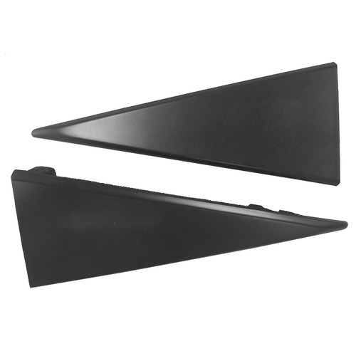 Pair Rear Door Window Trim Molding Triangle Corner For Subaru Forester 2009-2013 - Picture 8 of 9