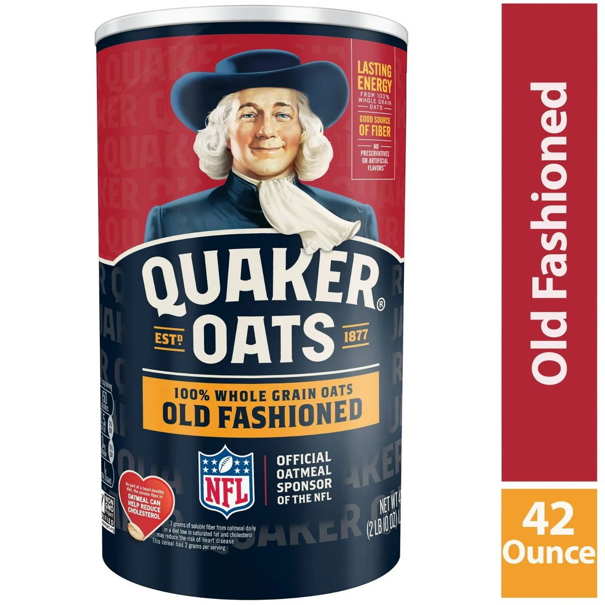 Quaker Old Fashioned Instant Whole Grain Oatmeal, 42 oz