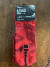 Nike Elite Versatility  Crew Basketball Socks XL ( Men 1201 ) RED SX7007-657