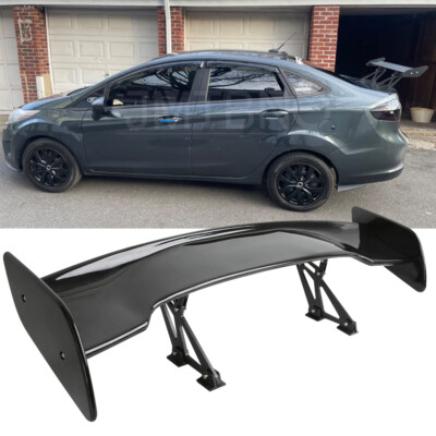 For Ford Fiesta 46'' Adjustable Rear Trunk Spoiler Racing Wing GT-Style Glossy