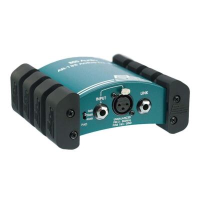 BSS AR133 Aktive DI-Box Batterie (9V PP3) oder Phantomspeisung