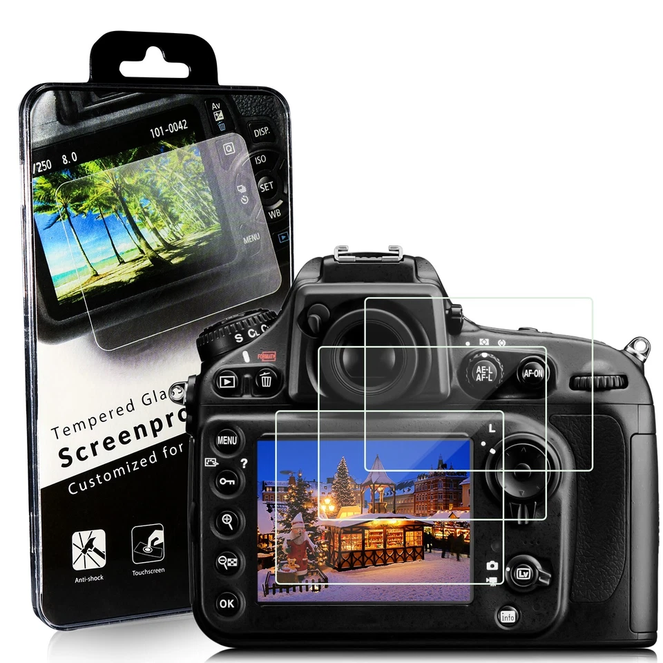 Закаленное стекло камеры ЖК-экран протектор пленка для Nikon D800/D800E/D810 - Изображение 3 из 4