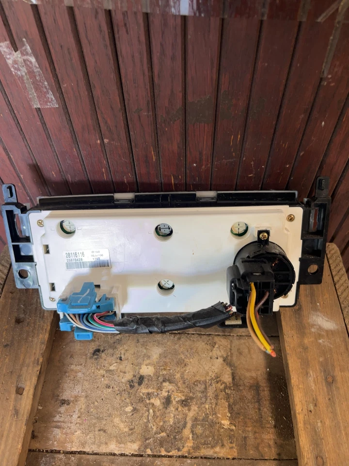 Pontiac G6 2005-09 calefacción control aire acondicionado OEM 1573474 Foto 2 de 3