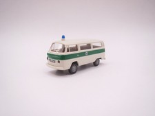 1:87 VW T2 Bus Polizei von BREKINA, wie Neu (Lot#7157)